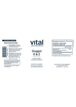 Alternative view of Guggul E & Z 99% standardized extract