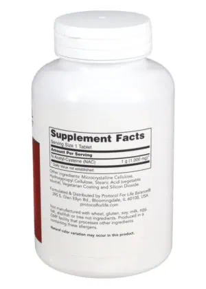 Alternative view of NAC 1000mg