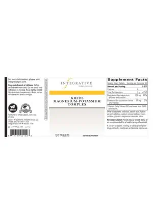 Alternative view of Krebs Magnesium-Potassium Complex