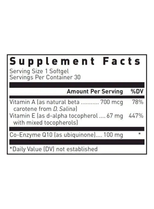 Co-Enzyme Q10 100mg - Image 3