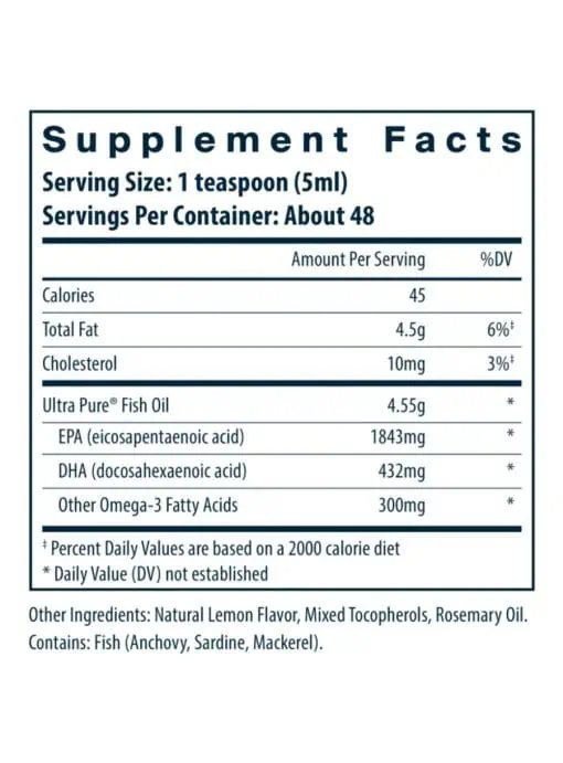 Ultra Pure® Fish Oil 2600 - Image 3