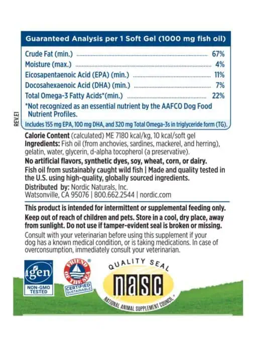 Omega-3 Pet Soft Gels - Image 3