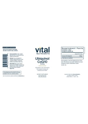 Alternative view of Ubiquinol CoQ10 100mg