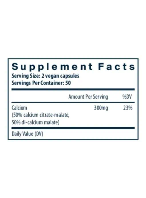 Calcium (citrate/malate) 150mg - Image 3