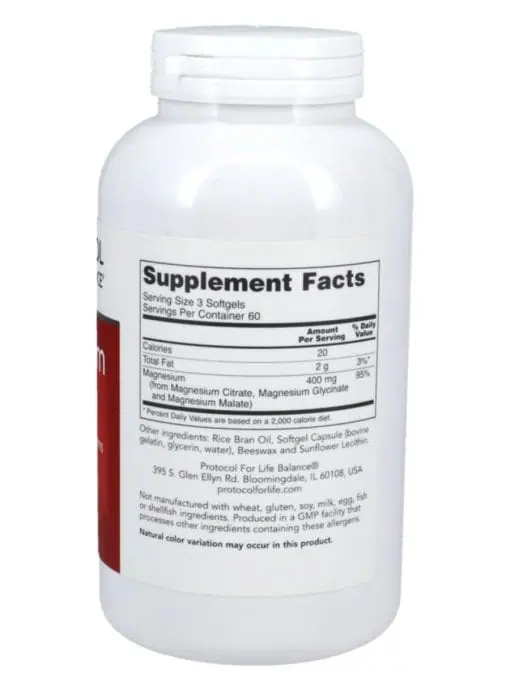 Magnesium Citrate Softgels - Image 2