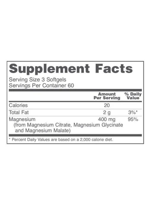 Magnesium Citrate Softgels - Image 3