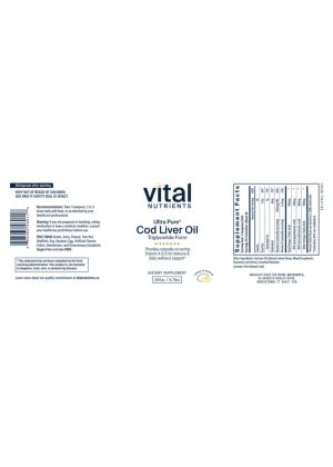 Alternative view of Ultra Pure® Cod Liver Oil