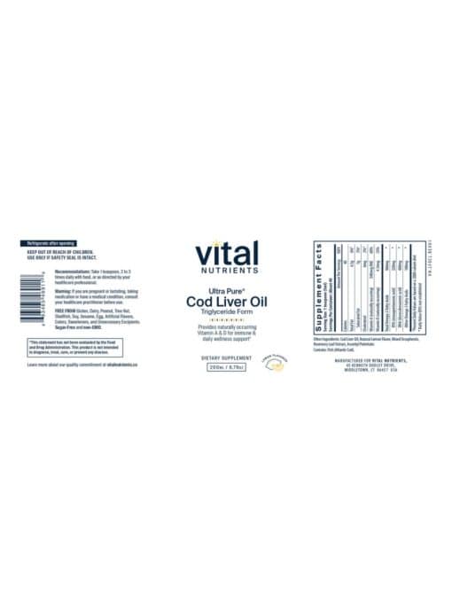 Ultra Pure® Cod Liver Oil - Image 2