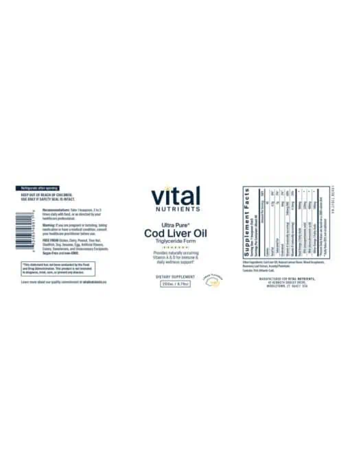 Ultra Pure® Cod Liver Oil - Image 2