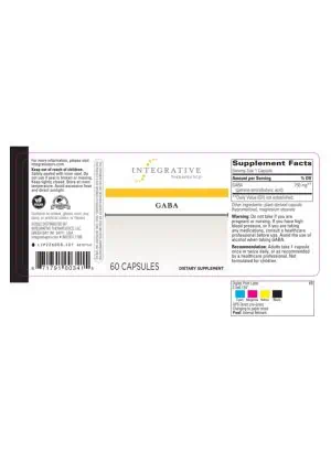 Alternative view of GABA 750mg