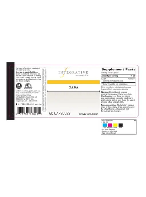 GABA 750mg - Image 2