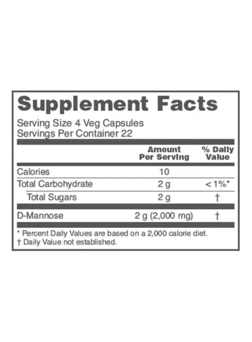 D-Mannose 500mg - Image 3
