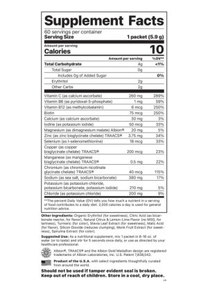 Alternative view of Electrolyte Supreme - Lemon Lime Packets