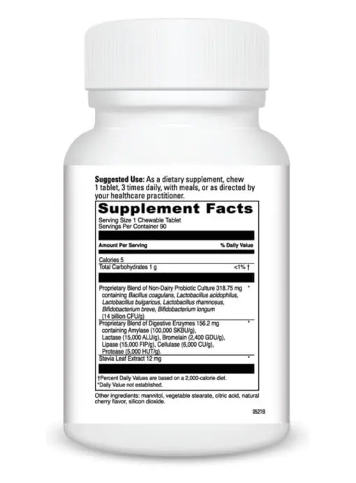 Mega Probiotic-ND with Digestive Enzymes - Cherry - Image 3