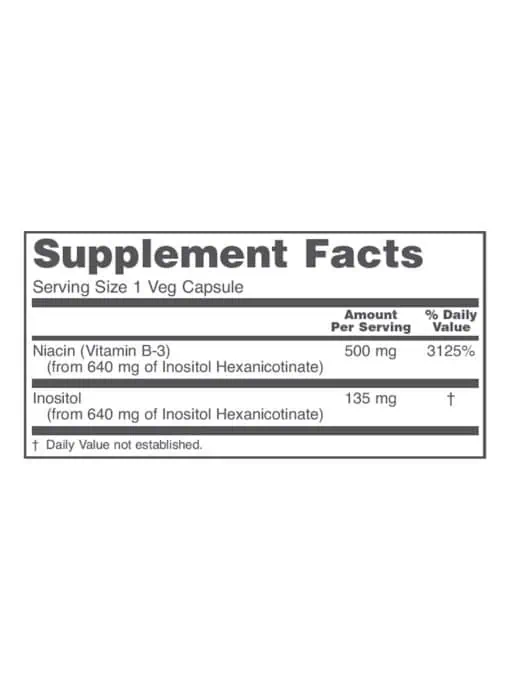 Flush-Free Niacin 500mg - Image 3