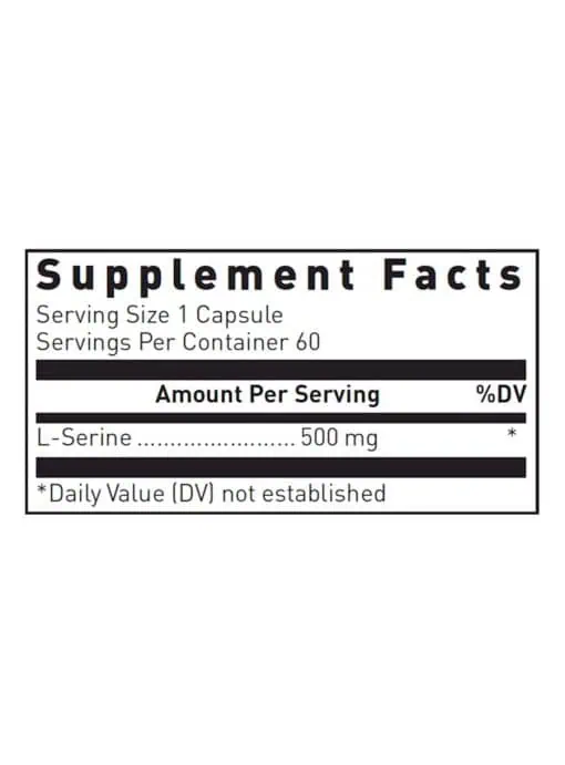 L-Serine 500mg - Image 3