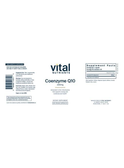 Coenzyme Q10 200mg - Image 2
