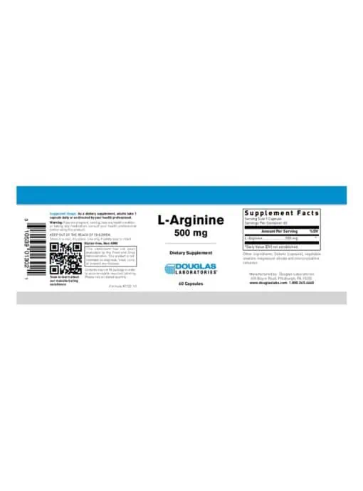 L-Arginine 500mg - Image 2