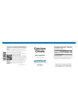 Alternative view of Calcium Citrate (250mg)