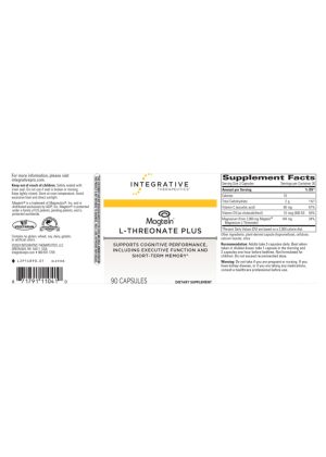 Alternative view of Magtein®  L-Threonate Plus