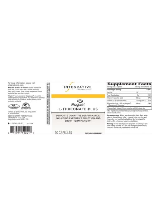 Magtein® L-Threonate Plus - Image 2
