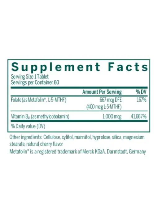 Active Chewable B12 + Methylfolate - Image 4