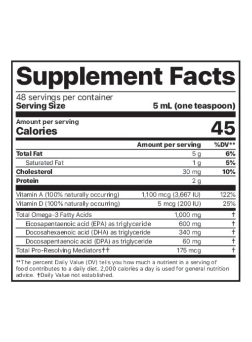 Alaskan Cod Liver Oil - Liquid - Image 3