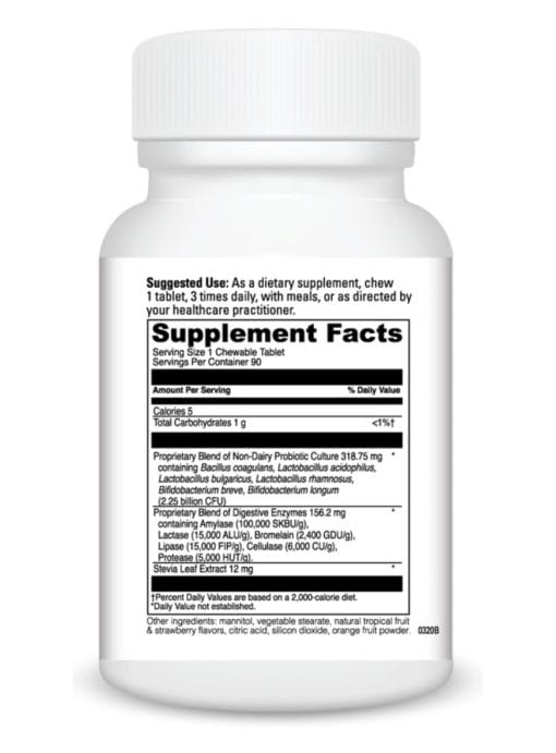 Mega Probiotic-ND with Digestive Enzyme Chewable - Image 3