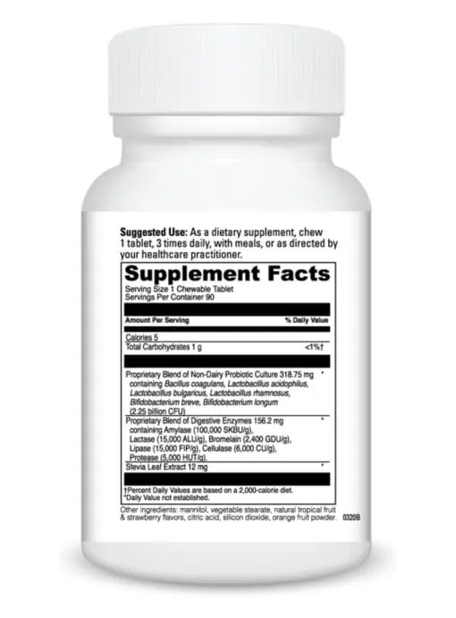 Mega Probiotic-ND with Digestive Enzyme Chewable - Image 3