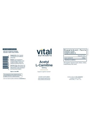 Alternative view of Acetyl L-Carnitine 500mg