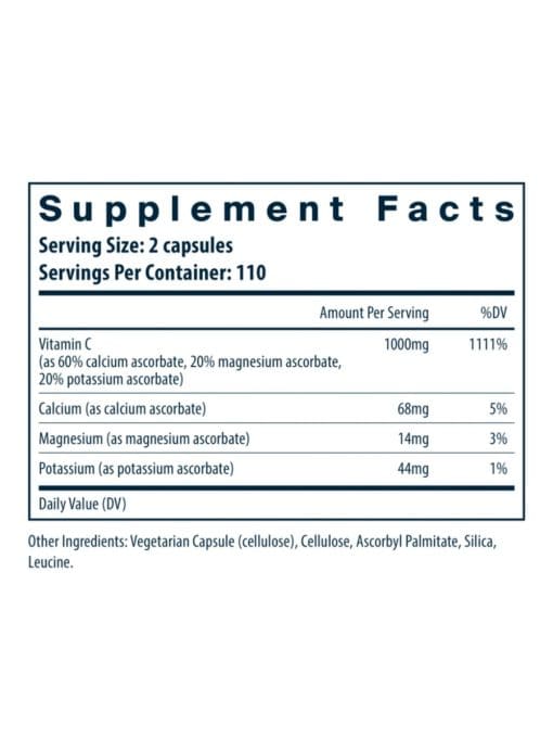 Buffered C 500mg Gentle Vitamin C for sensitive individuals* - Image 3