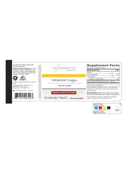 Vitaline® CoQ10 (100mg) Tropical - Image 2