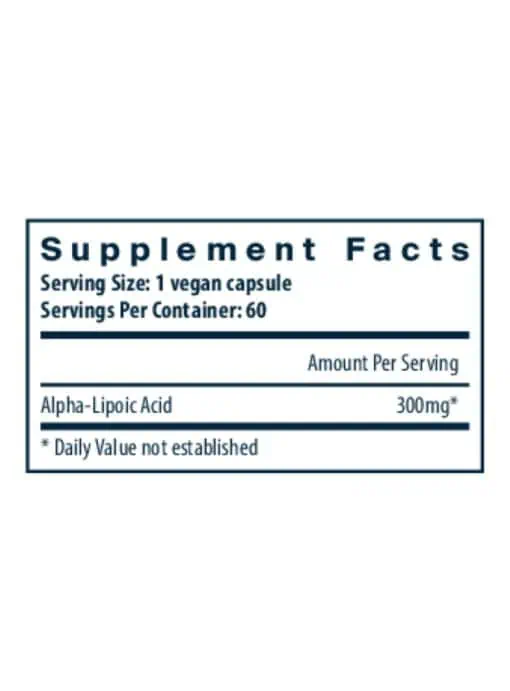 Lipoic Acid 300mg - Image 3