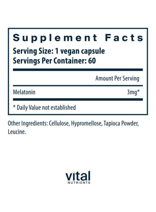 Melatonin 3mg - Image 3
