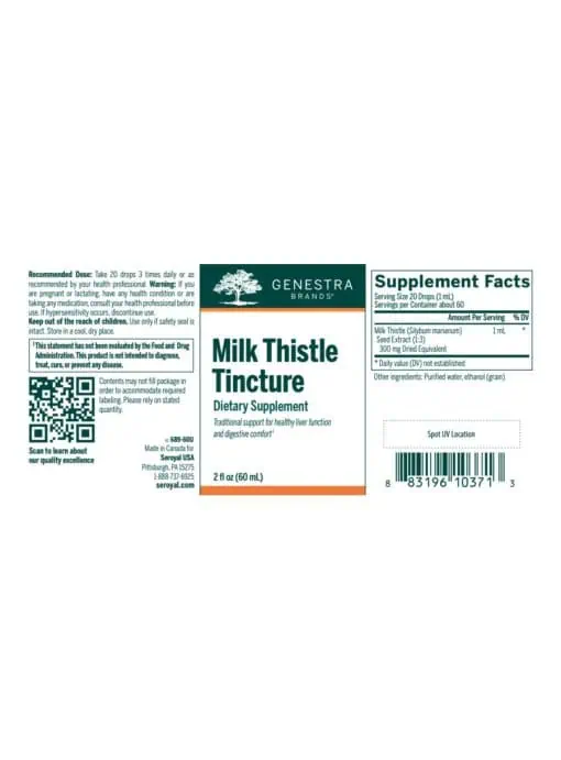 G-Milk Thistle Tincture - Image 3