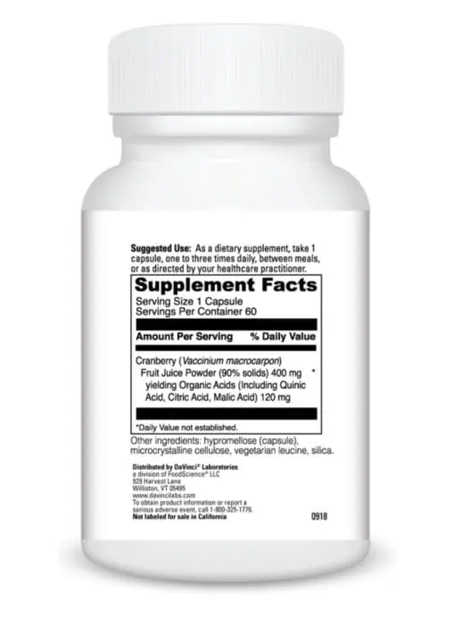 Cranberry 400mg - Image 3