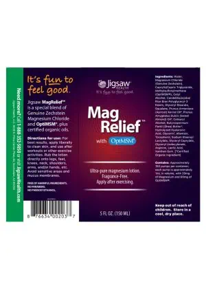 Alternative view of MagRelief Lotion