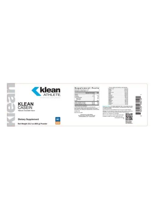 Klean Casein Protein - Natural Chocolate Flavor (California Only) - Image 2