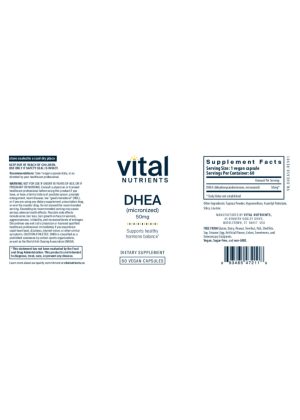 Alternative view of DHEA 50mg