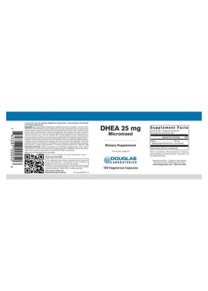 Alternative view of DHEA 25mg (Micronized)