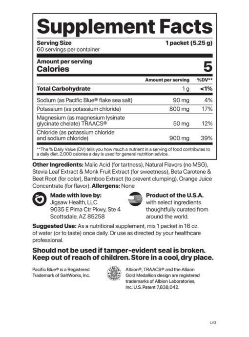 Jigsaw Potassium Cocktail™, Orange - Image 3