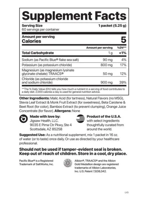 Jigsaw Potassium Cocktail™, Orange - Image 3