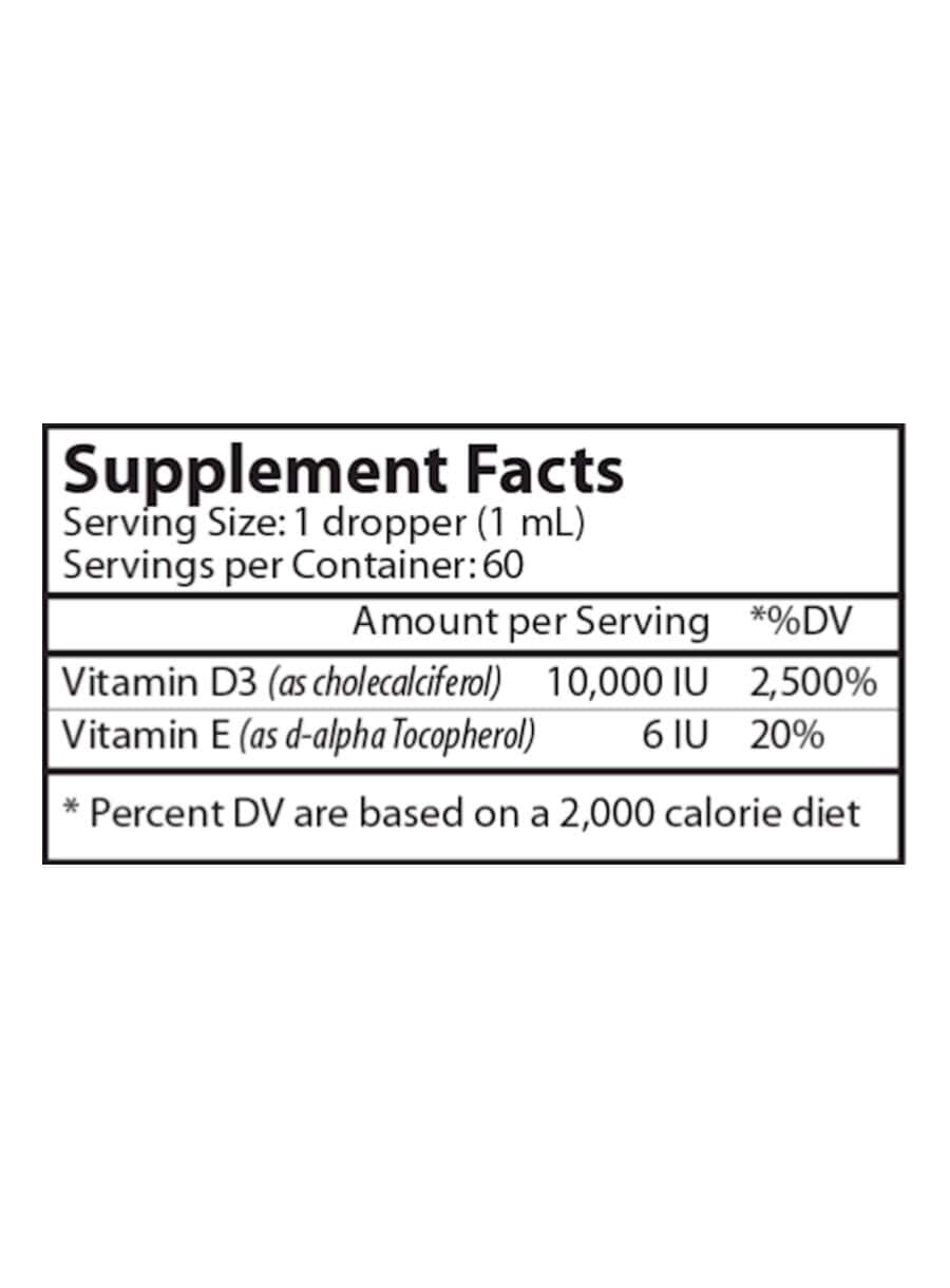 NOW VITAMIN  D3 10000 IU view 2