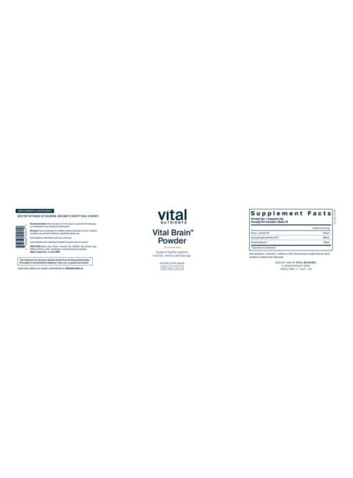 Vital Brain® Powder with GPC, ALC, and PS - Image 2