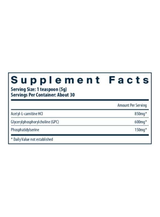 Vital Brain® Powder with GPC, ALC, and PS - Image 3