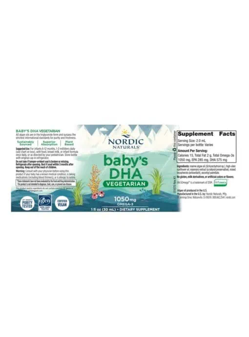 Baby's DHA Vegetarian - Image 2