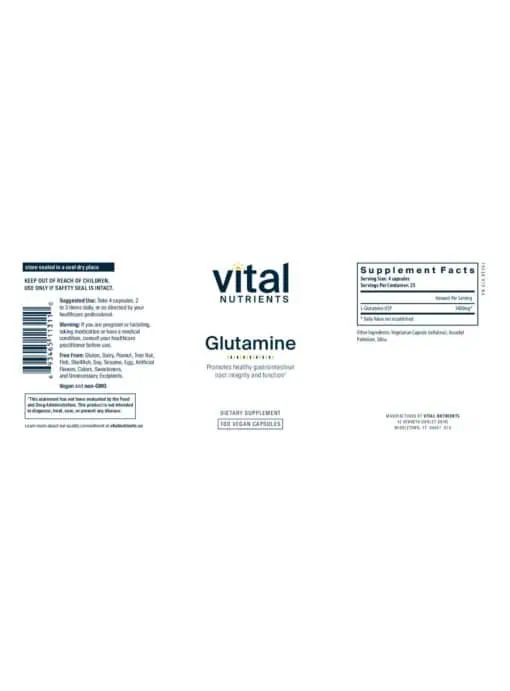 Glutamine 3400mg - Image 2