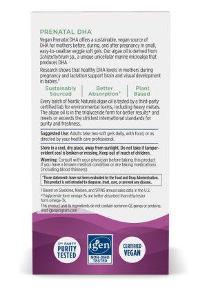 Alternative view of Vegan Prenatal DHA