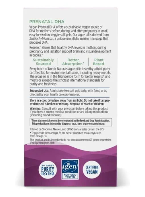 Vegan Prenatal DHA - Image 2