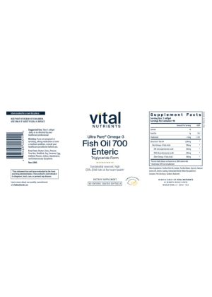 Alternative view of Ulta Pure® Fish Oil 700 Enteric TF